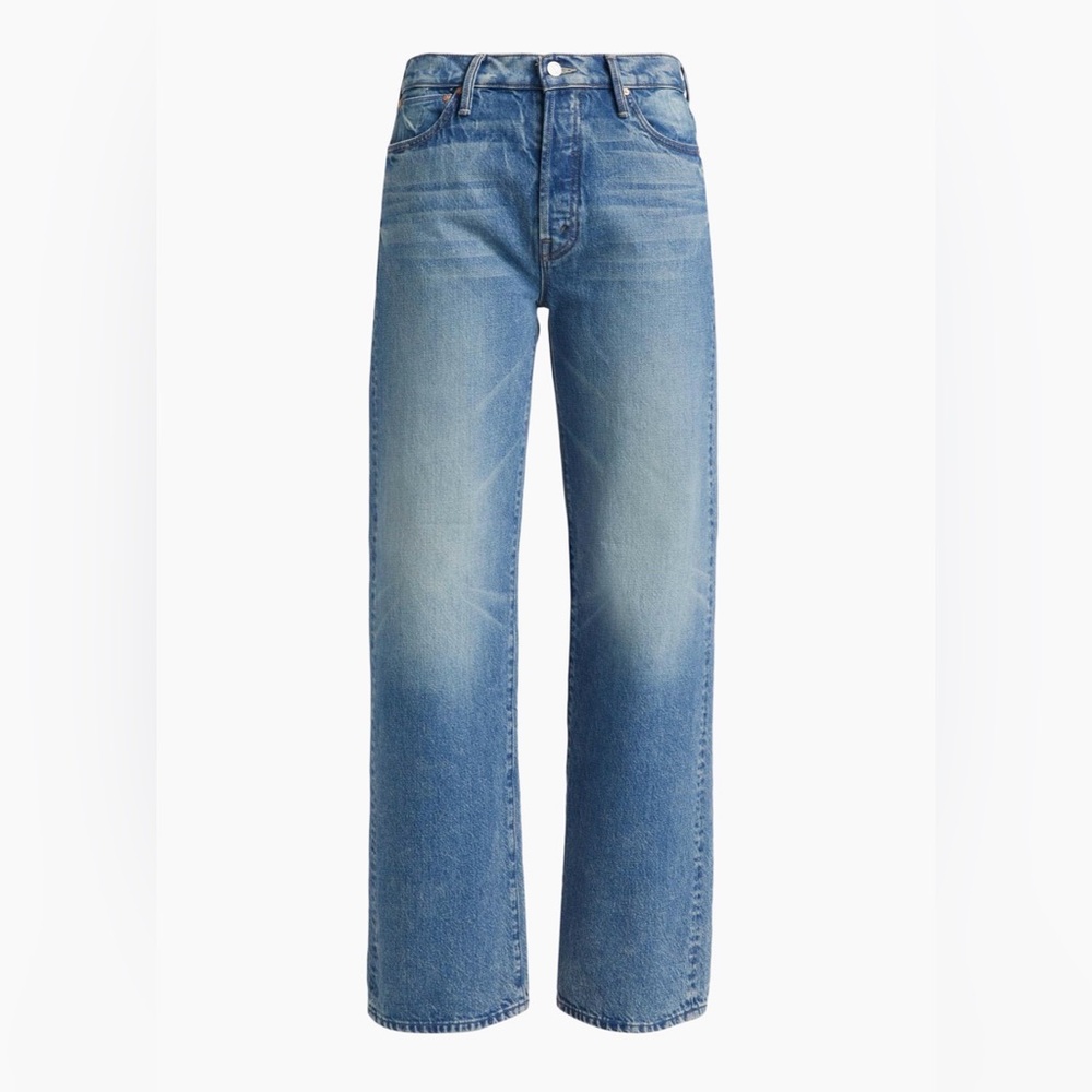 NWT MOTHER The Dodger Button Sneak in Wipeout Size 28
